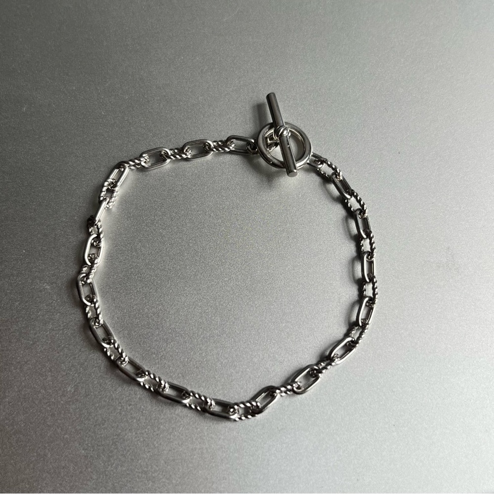 David Yurman Madison Sterling Silver Toggle Chain Bracelet
